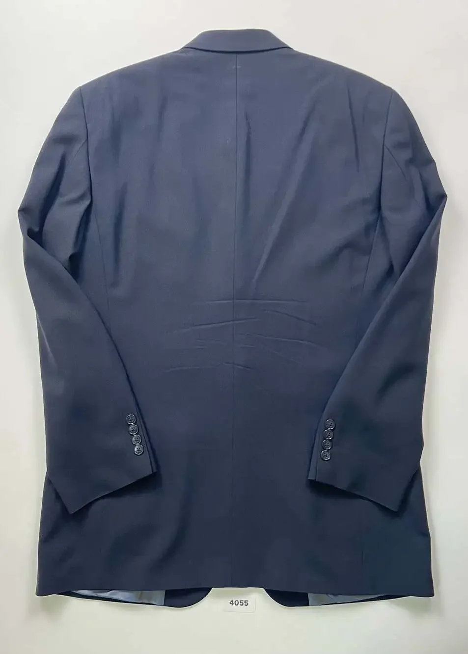 Oscar de la Renta Profile Black 3-Button Wool Sport Coat Blazer Size 44L